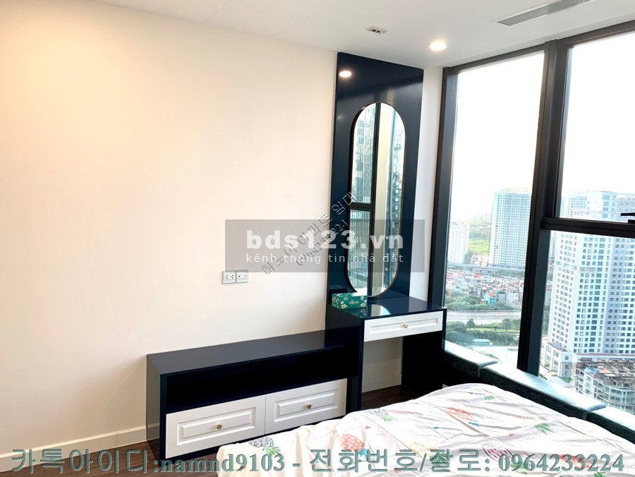 Chính chủ cần cho thuê căn 3N full nội thất cao cấp chung cư Sunshine city tầng cao