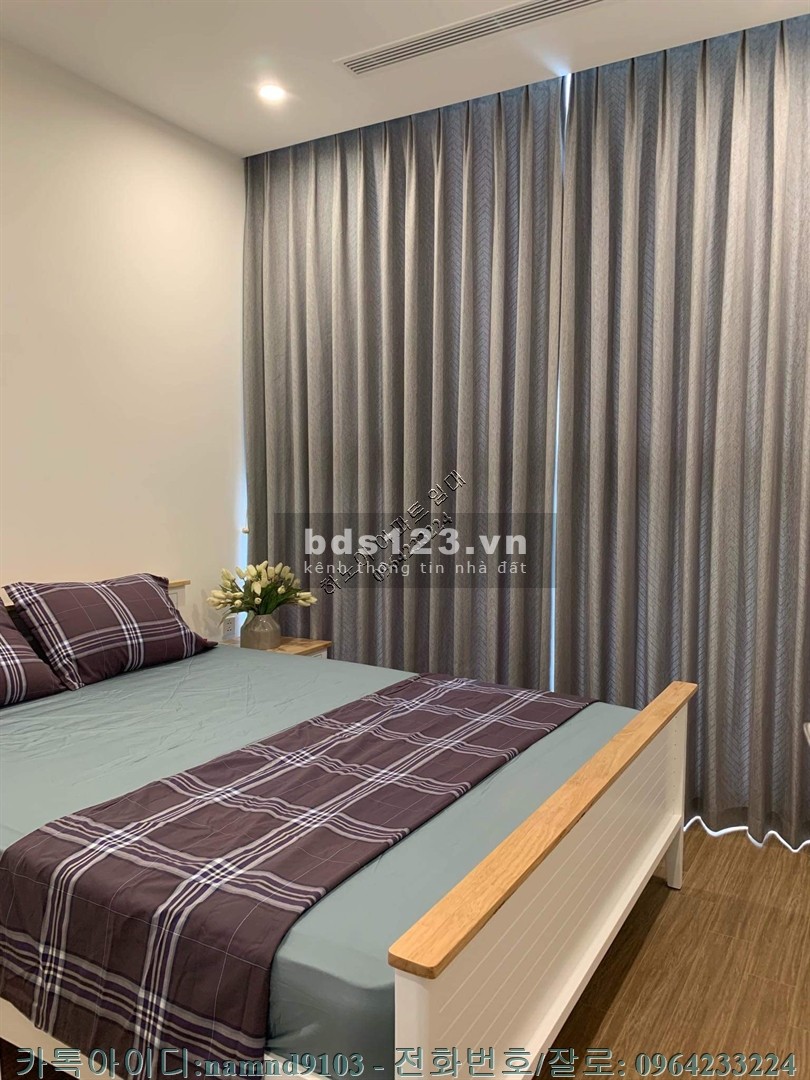 cho thuê căn 2N full nội thất chung cư vinhomes Sky lake - Lh O964233224