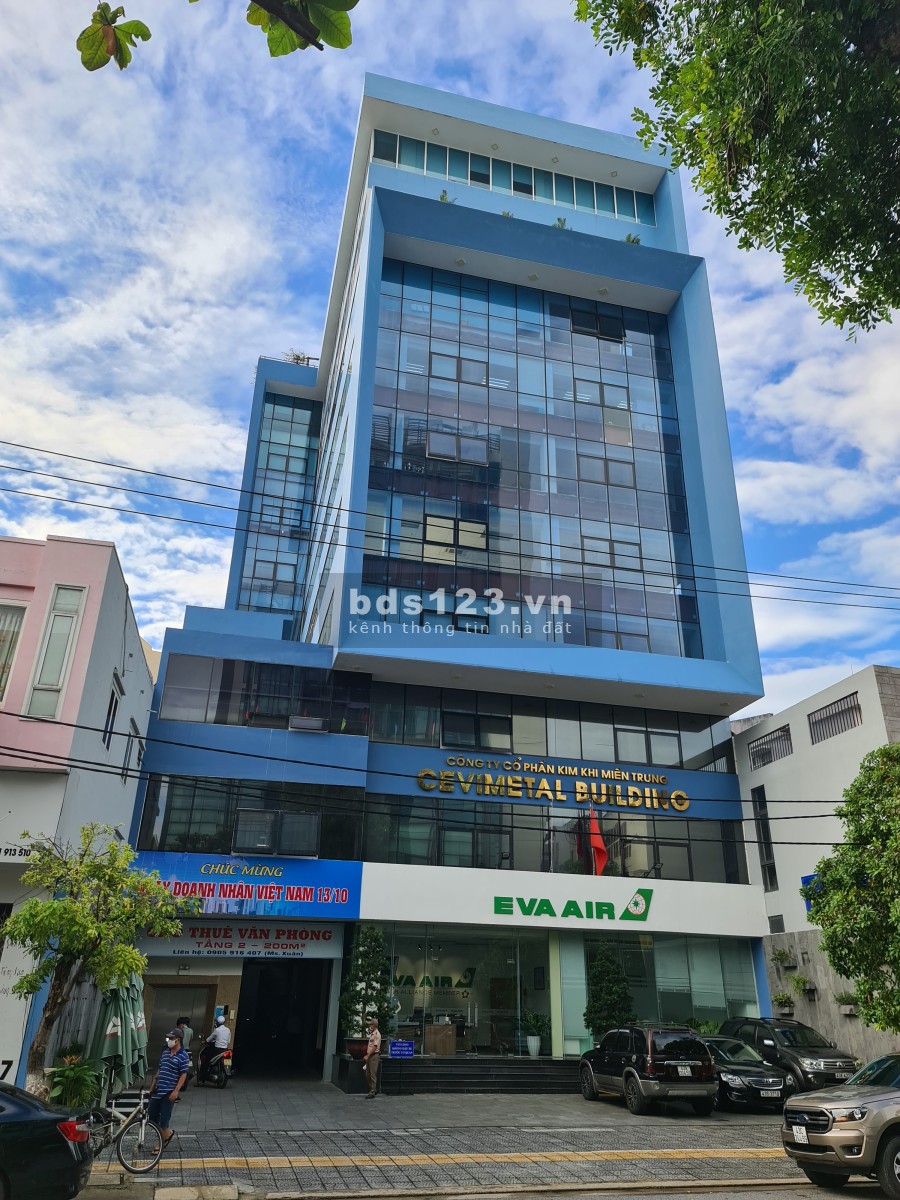 Cho thuê văn phòng tòa nhà CEVIMETAL ngay trung tâm thành phố Đà Nẵng giá tốt nhất. LH 0905916407