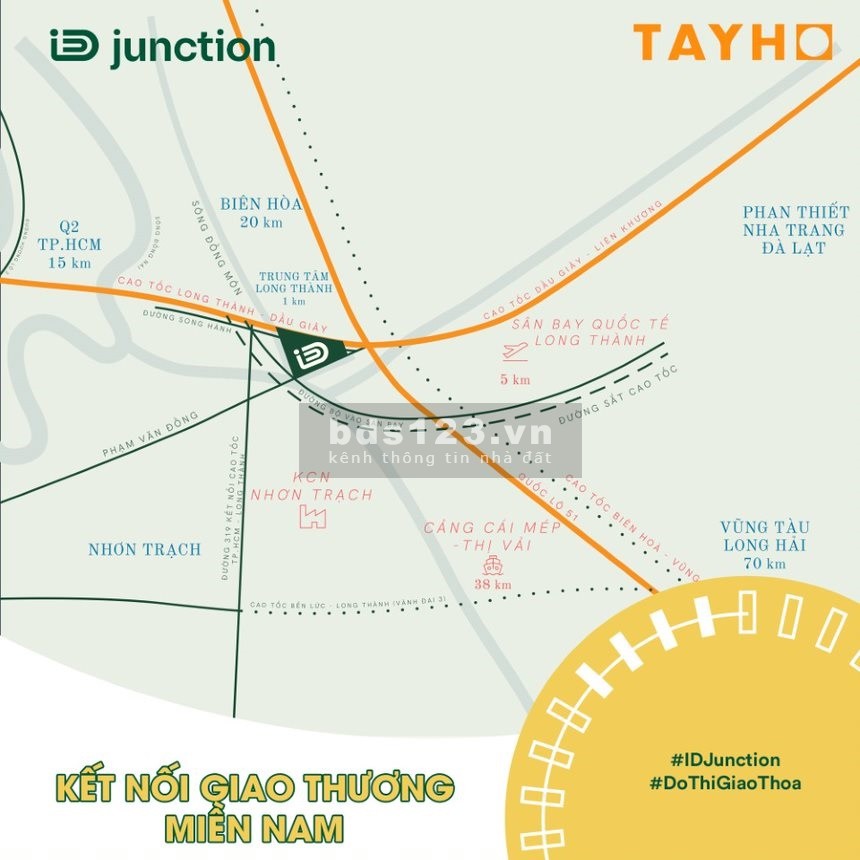 Biệt thự view 3 mặt sông gần sân bay Long Thành ân hạn gốc lãi đến khi bàn giao nhà