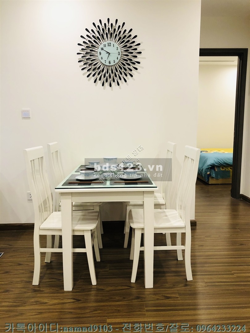 Cần cho thuê căn 2N full nội thất cao cấp chung cư Vinhomes West point đầy đủ nội thất