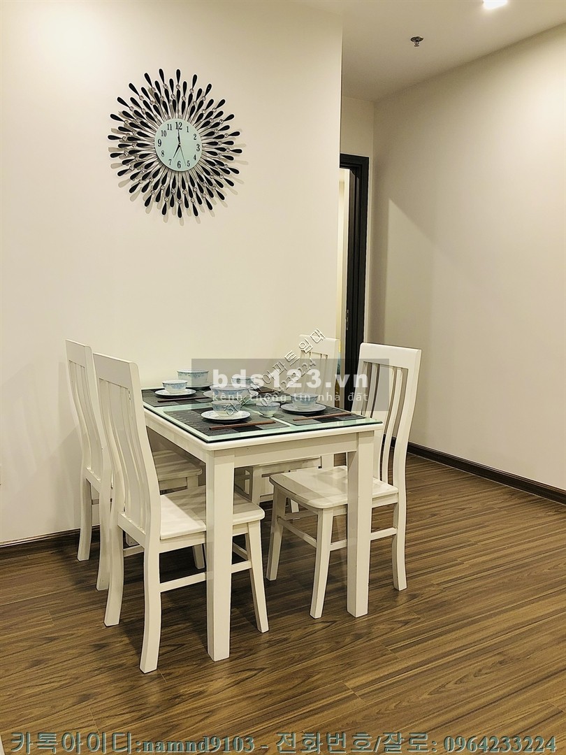 Cần cho thuê căn 2N full nội thất cao cấp chung cư Vinhomes West point đầy đủ nội thất