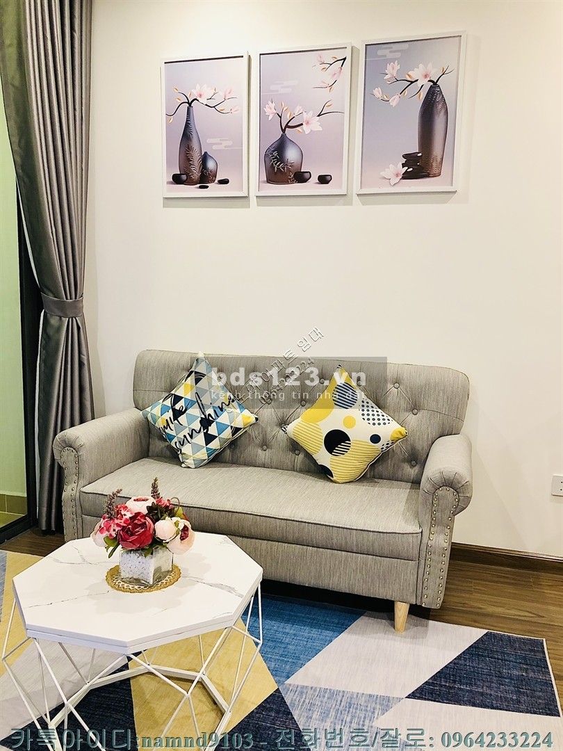 Cần cho thuê căn 2N full nội thất cao cấp chung cư Vinhomes West point đầy đủ nội thất
