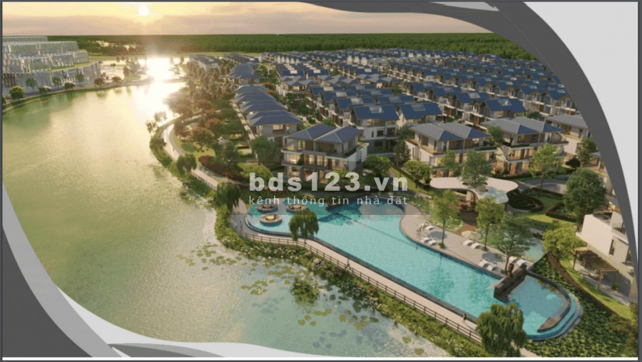 Biệt thự view 3 mặt sông gần sân bay Long Thành ân hạn gốc lãi đến khi bàn giao nhà