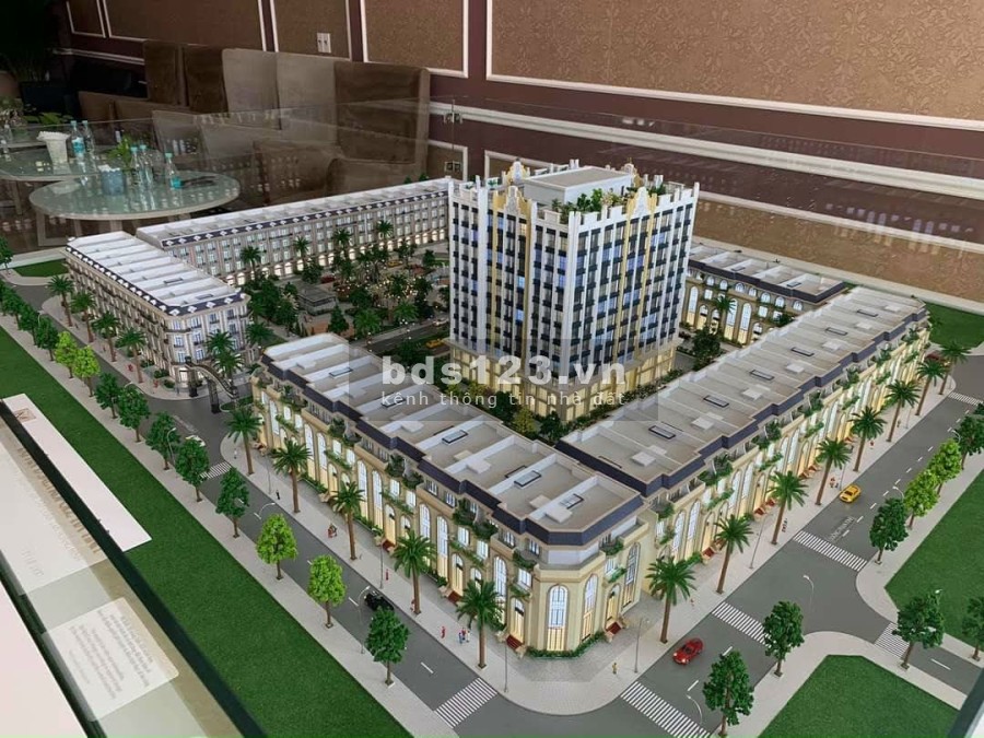 Chỉ từ 3 tỷ sở hữu ngay shophouse 3 mặt tiền 4 tầng trục Bùi Dương Lịch hướng chính Đông Nam.