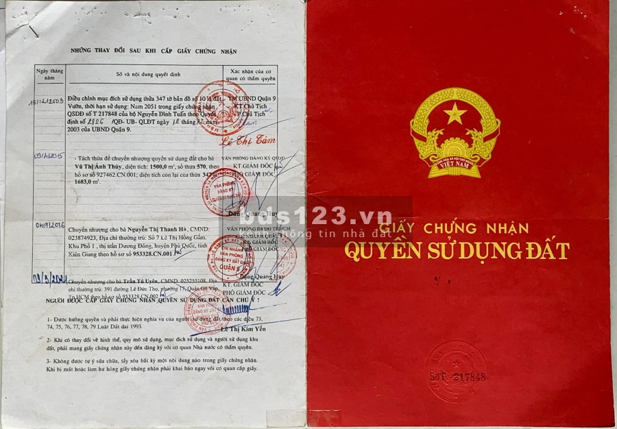 Chính chủ bán gấp 1.683m2 đất quận 9 rẻ hơn thị trường, vị trí cực đẹp