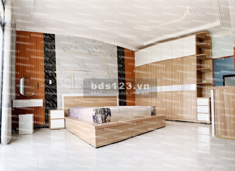 Nhà ngay khu công nghiệp Cầu Tràm diện tích sử dụng 4,5x20, sổ hồng riêng chính chủ