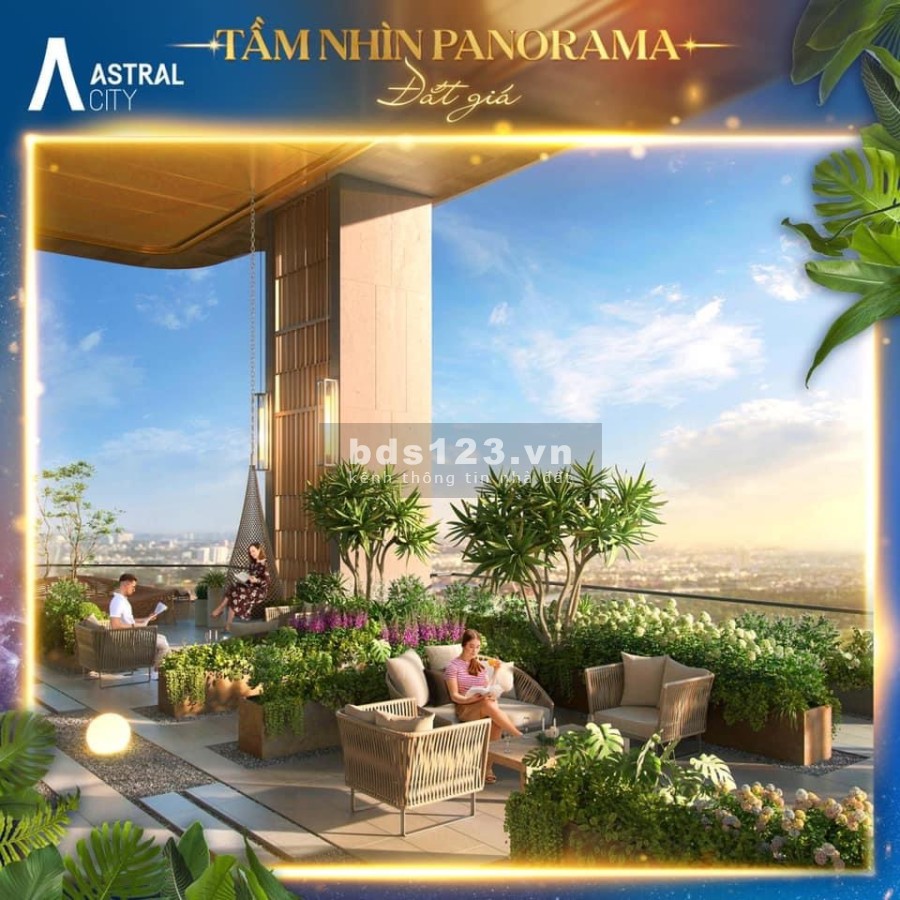 Cam kết lợi nhuận 6-12% /1 năm căn hộ cao cấp Astral City mặt tiền Quốc Lộ 13