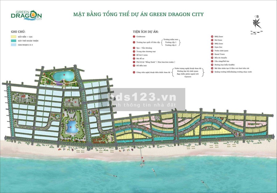 Bán Đất nền - Biệt Thự - Shop House dự án Green Dragon City (TTP) Cẩm Phả
