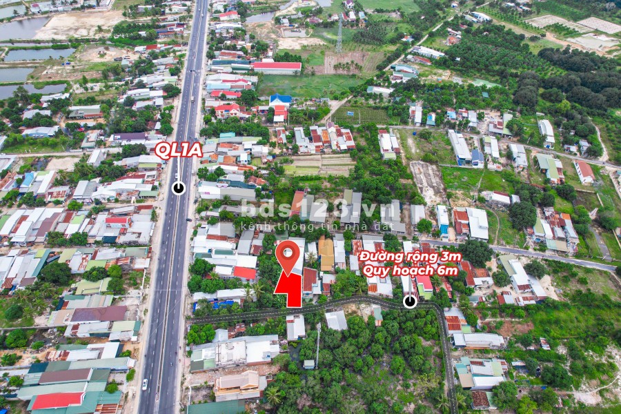 Lô đất cạnh quốc lộ thuộc Cam Thành Bắc, Cam Lâm giá 1 tỷ…