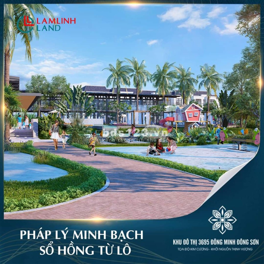 Khu đô thị Đông Minh, Đông Sơn, Thanh Hóa, giá đầu tư sinh lời, sổ sẵn chính chủ, bàn giao ngay