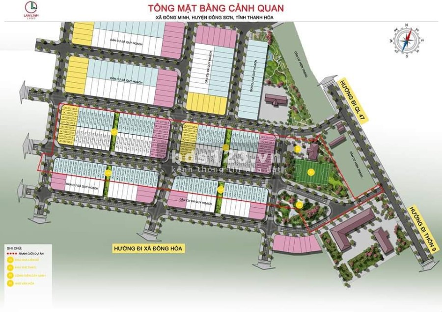 Khu đô thị Đông Minh, Đông Sơn, Thanh Hóa, giá đầu tư sinh lời, sổ sẵn chính chủ, bàn giao ngay