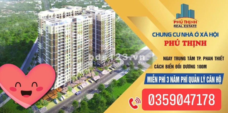 Siêu phẩm cực hot chung cư view biển Phú Thịnh Plaza Phan Thiết tiện ích đầy đủ, giá tốt