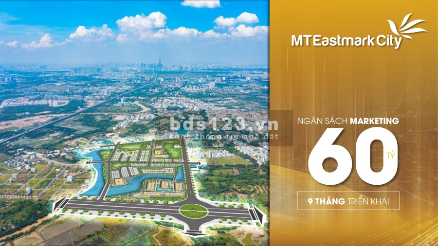 Giáp sông, chỉ 36 triệu/m2, căn hộ MT Eastmark city Q9 viên ngọc trong tương lai.