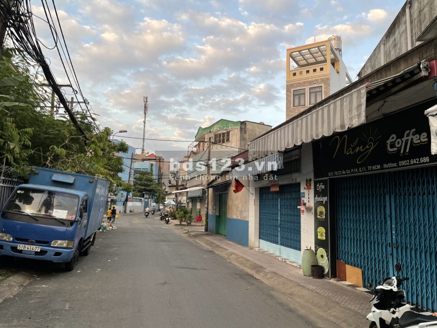 Cho thuê nhà nguyên căn 170m2 đất hẻm xe hơi 8m Âu Cơ F14 Quận 11 khu dân cư đông