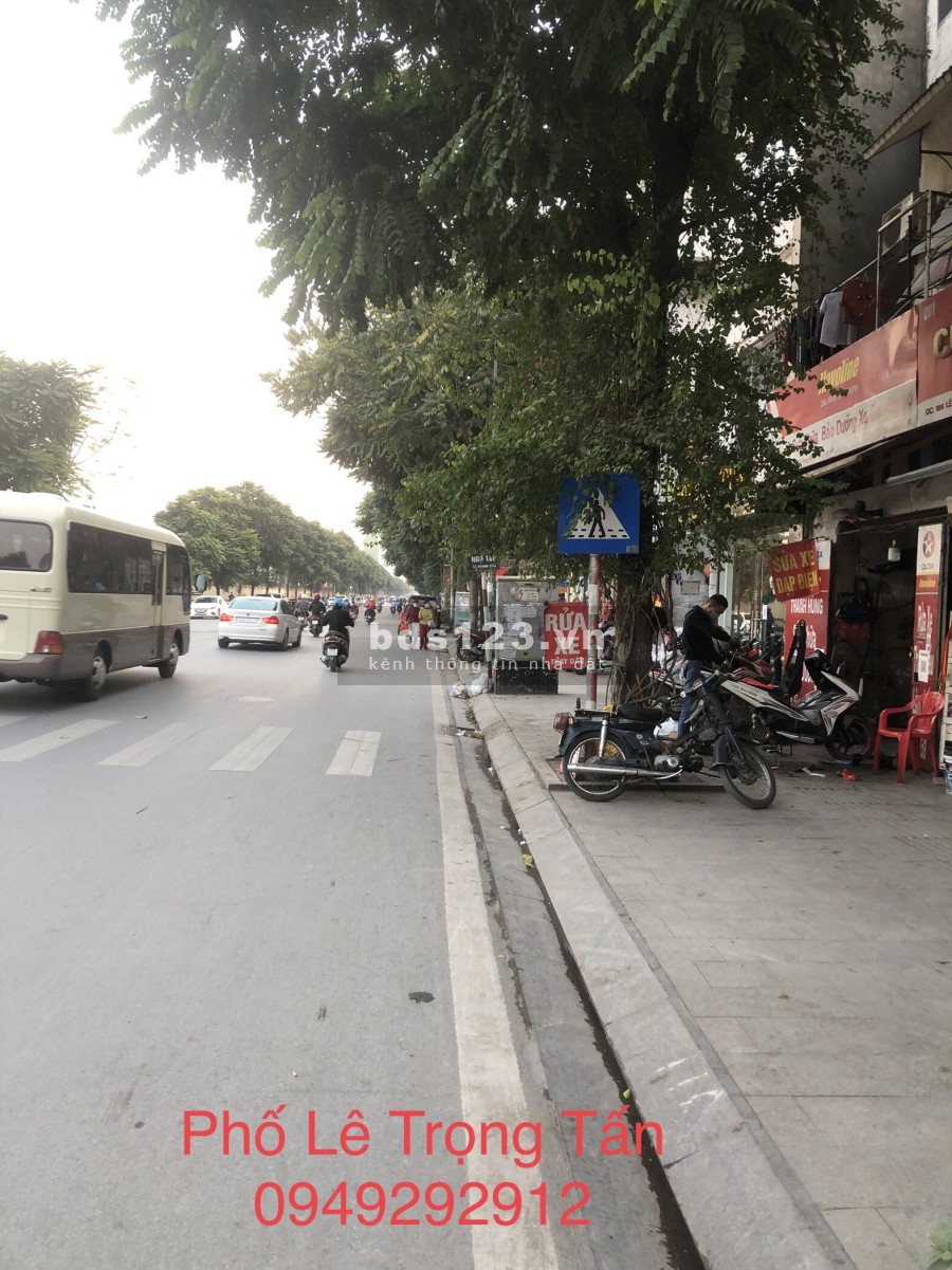 Bán đất mặt phố Lê Trọng Tấn, Thanh Xuân, 180m2, MT6m, 53 tỷ, xây tòa nhà VP