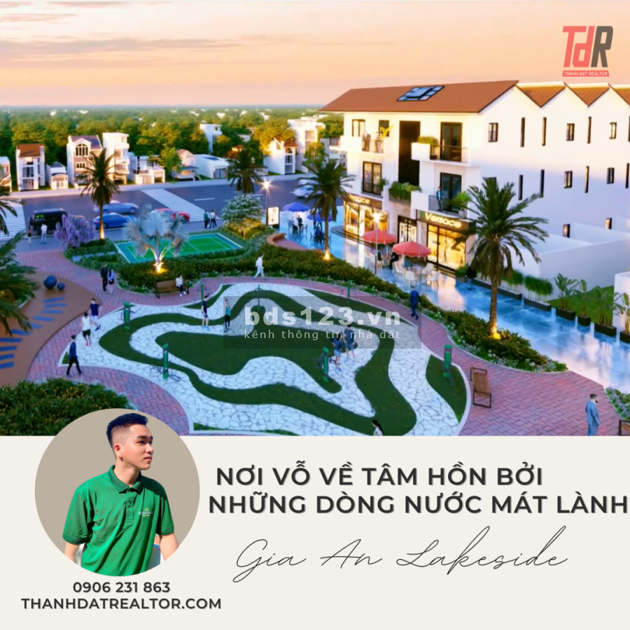 Gia An Lakeside Đất Đỏ sinh lời cao dự án pháp lý 1/500, 3 mặt tiền TL765 gần 2 hồ lớn