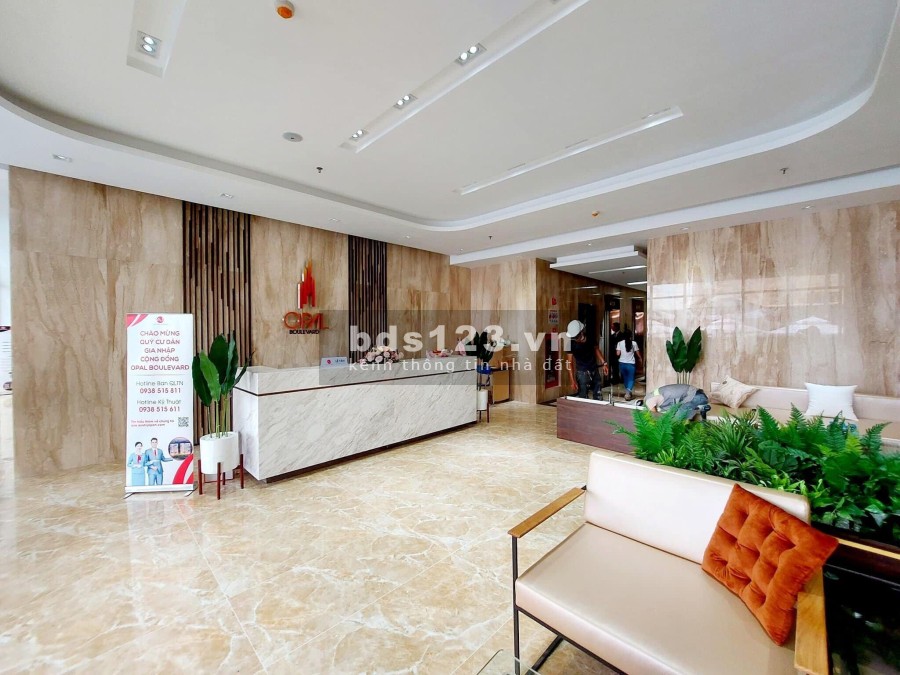 Căn hộ góc 3PN - 2Wc Opal Boulevard, view trung tâm thành phố HCM, giá 3.9 tỷ