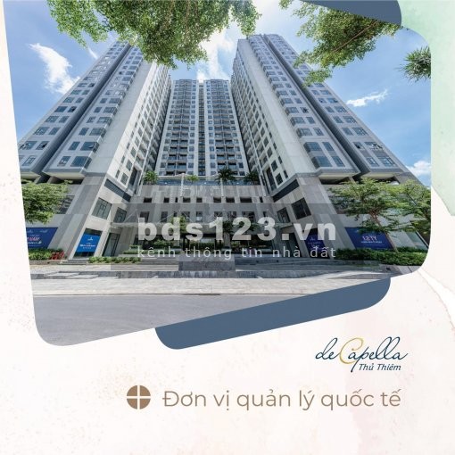 Rổ hàng CĐT căn hộ De Capella 1PN - 2PN - 3PN giá 62triệu/m2, ngay khu đô thị Thủ Thiêm