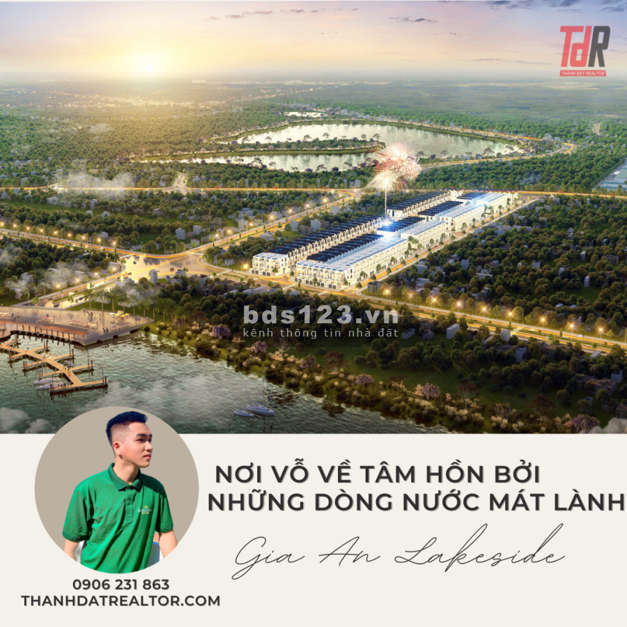 Gia An Lakeside Đất Đỏ sinh lời cao dự án pháp lý 1/500, 3 mặt tiền TL765 gần 2 hồ lớn