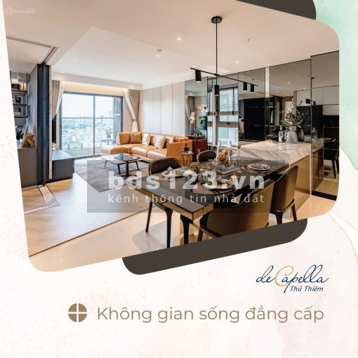 Rổ hàng CĐT căn hộ De Capella 1PN - 2PN - 3PN giá 62triệu/m2, ngay khu đô thị Thủ Thiêm