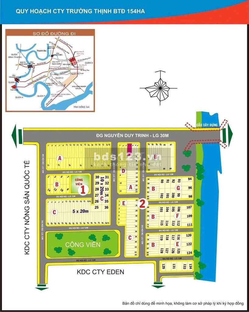 Bán đất khu dân cư Trường Thịnh phường Bình Trưng Đông 160m2 giá 13 tỷ