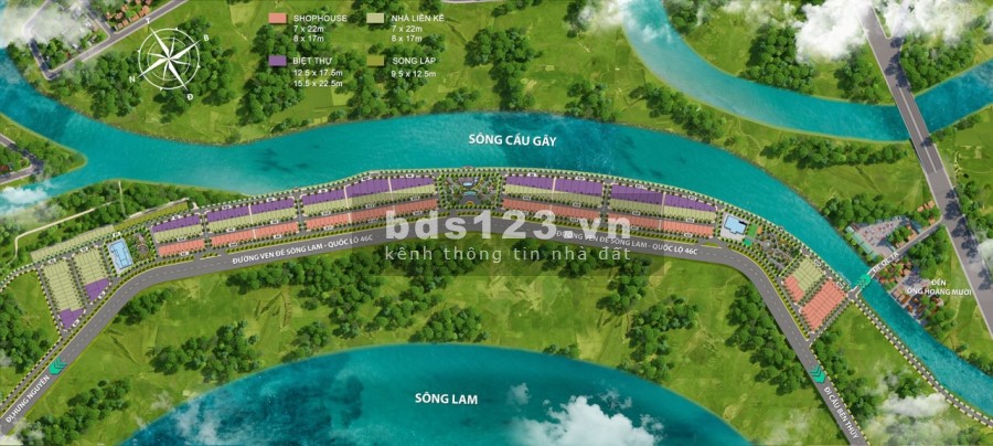 Tham gia đầu tư dự án Vinh Park River tiềm năng sinh lời cao, giá tốt, tiện ích đầy đủ