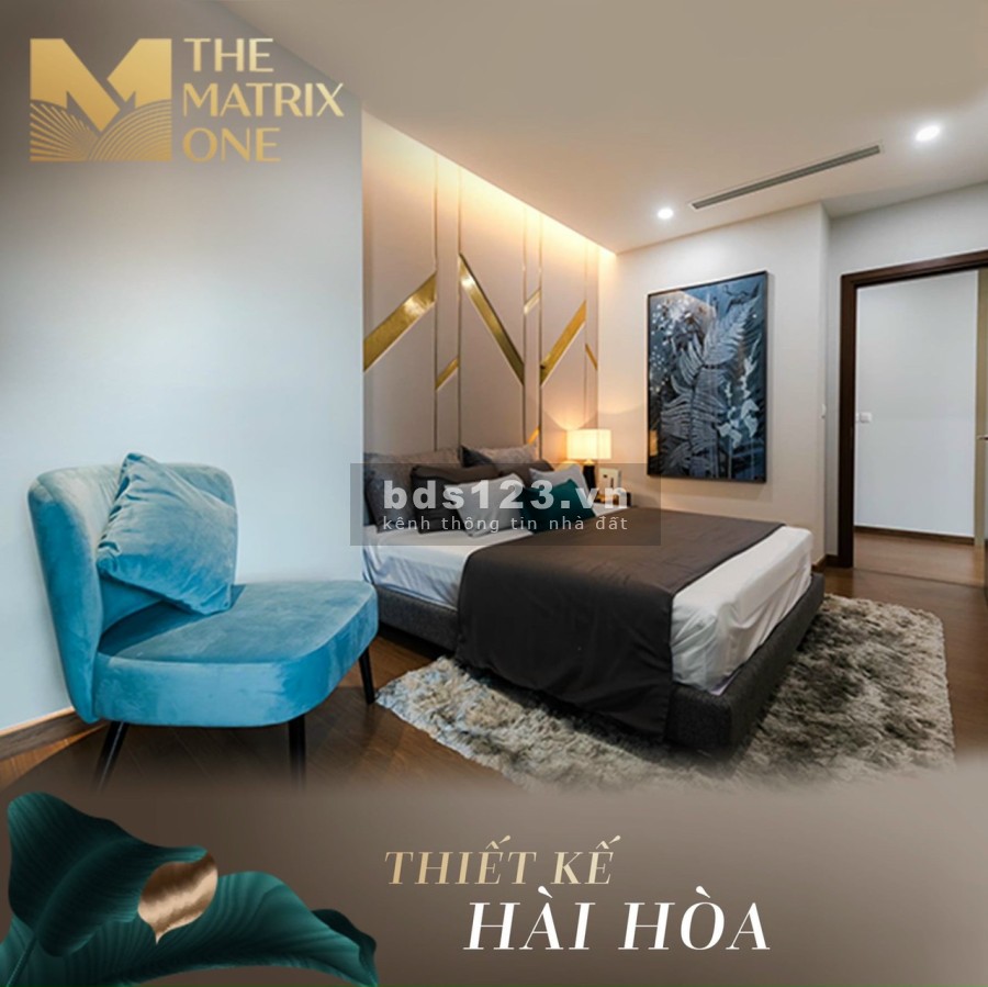 Nhượng căn hộ 2 PN giá gốc đợt đầu tầng đẹp dự án The Matrix One diện tích 89m2, tầng cao