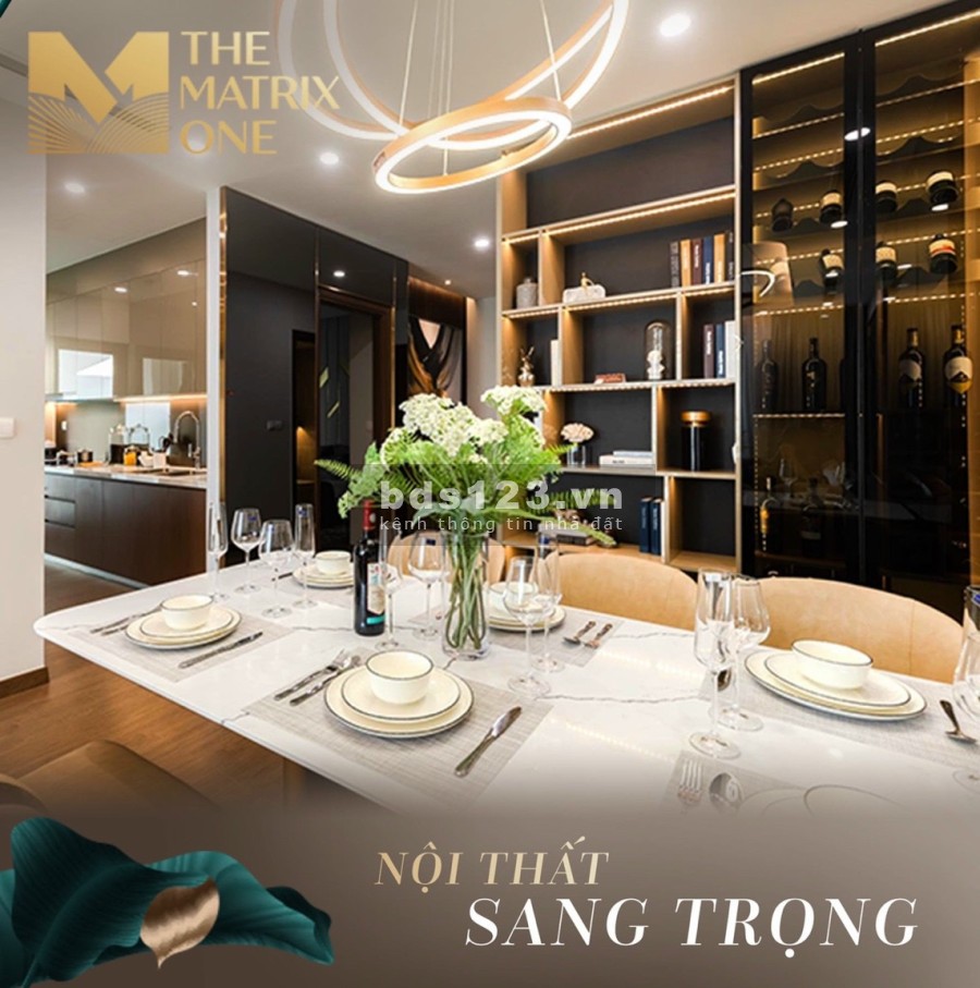 Nhượng căn hộ 2 PN giá gốc đợt đầu tầng đẹp dự án The Matrix One diện tích 89m2, tầng cao