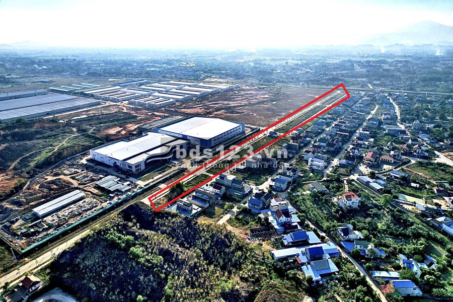 Mở bán Khu đất nền Hồng Tiến - Shophouse đối diện khu công nghiệp Yên Bình - SamSung