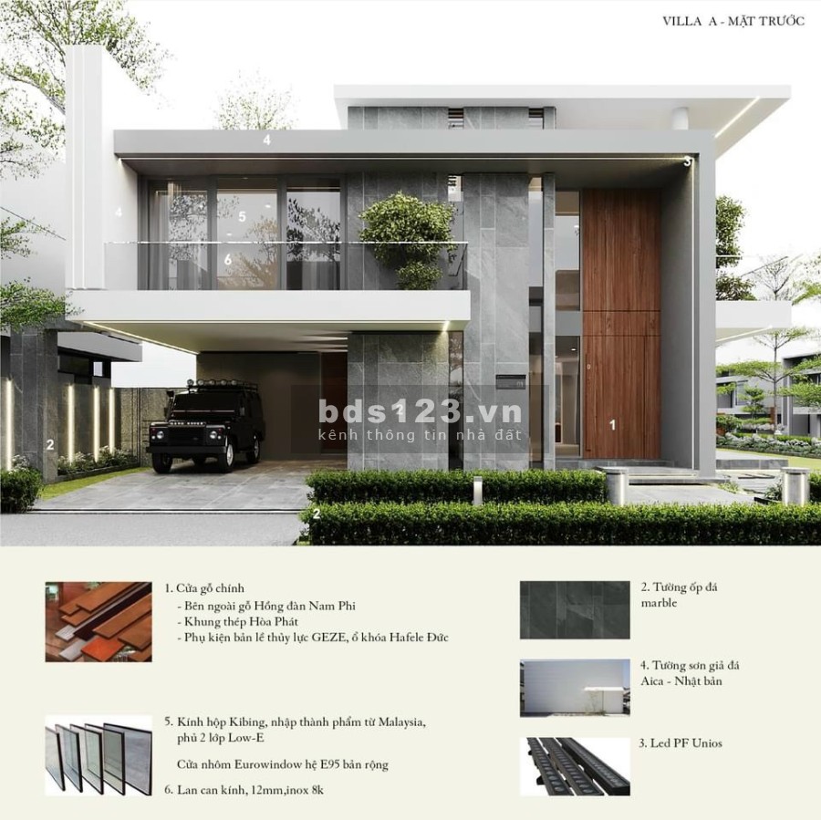 REGAL VICTORIA - Biệt thự 5 sao ven sông, gần biển theo tiêu chuẩn 5 sao - GIÁ CĐT.