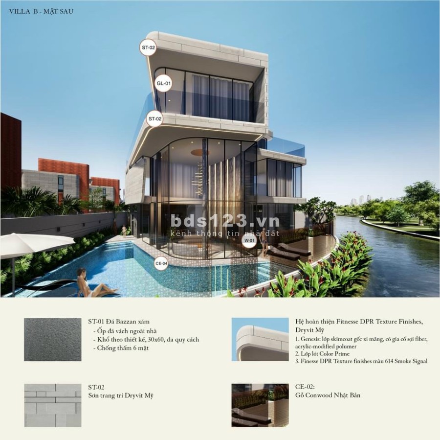 REGAL VICTORIA - Biệt thự 5 sao ven sông, gần biển theo tiêu chuẩn 5 sao - GIÁ CĐT.