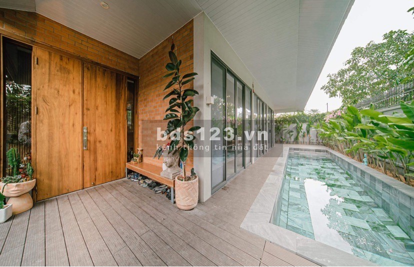 Bán biệt thự có hồ bơi ở Gò Vấp diện tích 448m2 thiết kế cực kỳ có gu giá 30 tỷ