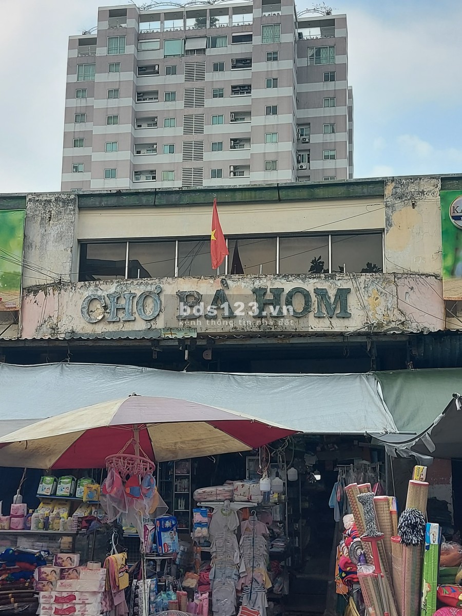 Mặt tiền chợ Bà Hom dt 128m2 (6.2x21), 4 tầng kinh doanh ngày đêm hiếm bán, giá nhỉnh 10 tỷ TL