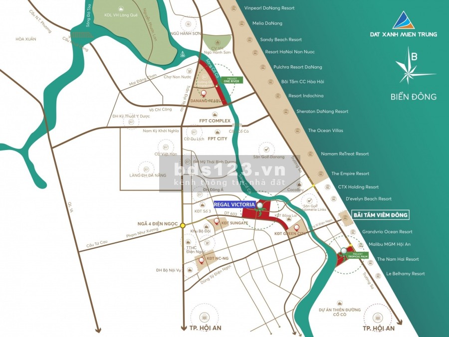 REGAL VICTORIA - Biệt thự 5 sao ven sông, gần biển theo tiêu chuẩn 5 sao - GIÁ CĐT.