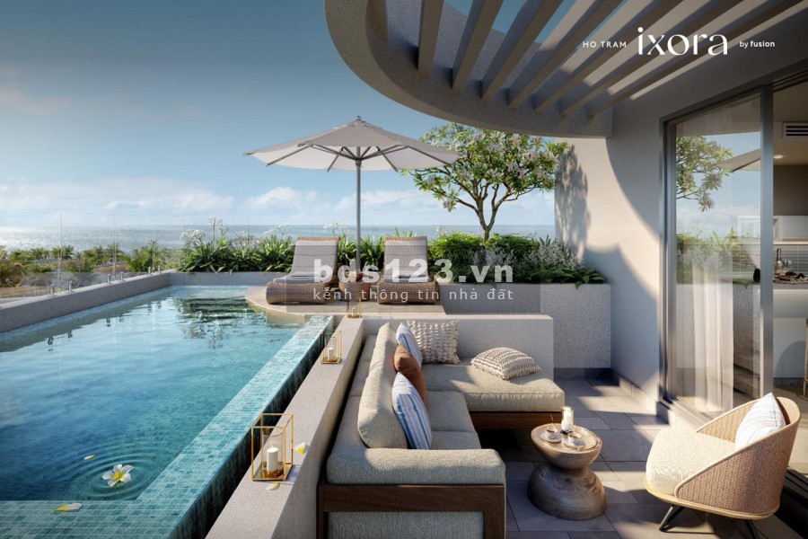 Cần bán căn Penhouse Ixora Hồ Tràm By Fusion, liền kề InterContinental Grand và Holiday Inn Hồ Tràm