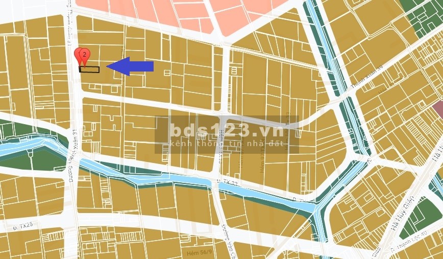 Bán đất thổ cư mặt tiền Thạnh Xuân 31, Quận 12, diện tích…