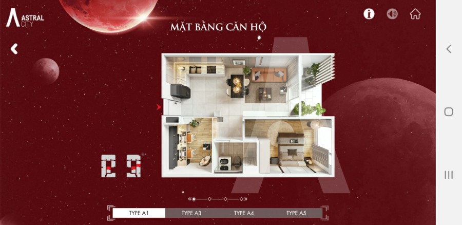 Bán căn hộ 1PN+ mặt tiền Quốc Lộ 13 Thuận An view nội khu gần VSIP1 pháp lý chính chủ
