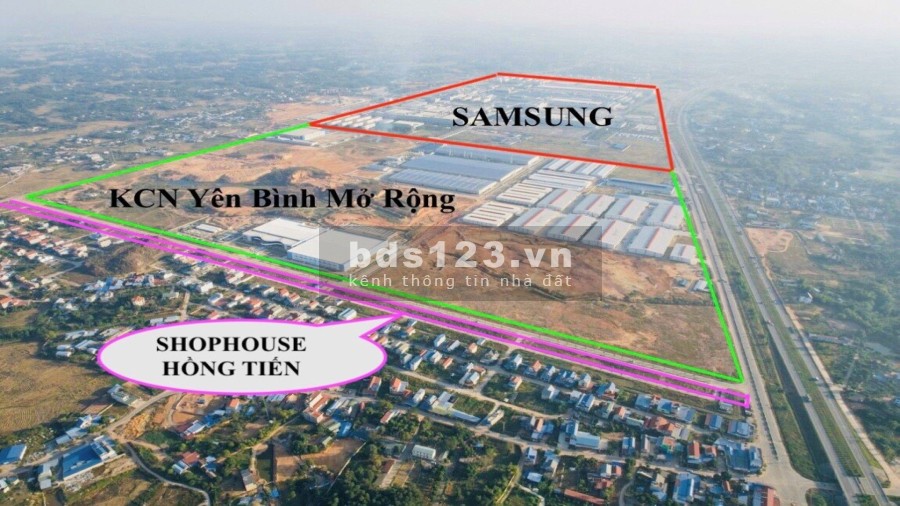 [MỞ BÁN] Siêu phẩm Shophouse 2 mặt tiền nằm tại lõi trung tâm 3 cụm KCN lớn nhất Thái Nguyên