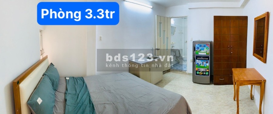 Cho thuê phòng Full nội thất tại 289 Nam Kỳ Khởi Nghĩa P7 Quận 3 giá từ 3,3 triệu/tháng