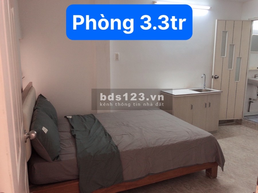 Cho thuê phòng Full nội thất tại 289 Nam Kỳ Khởi Nghĩa P7 Quận 3 giá từ 3,3 triệu/tháng
