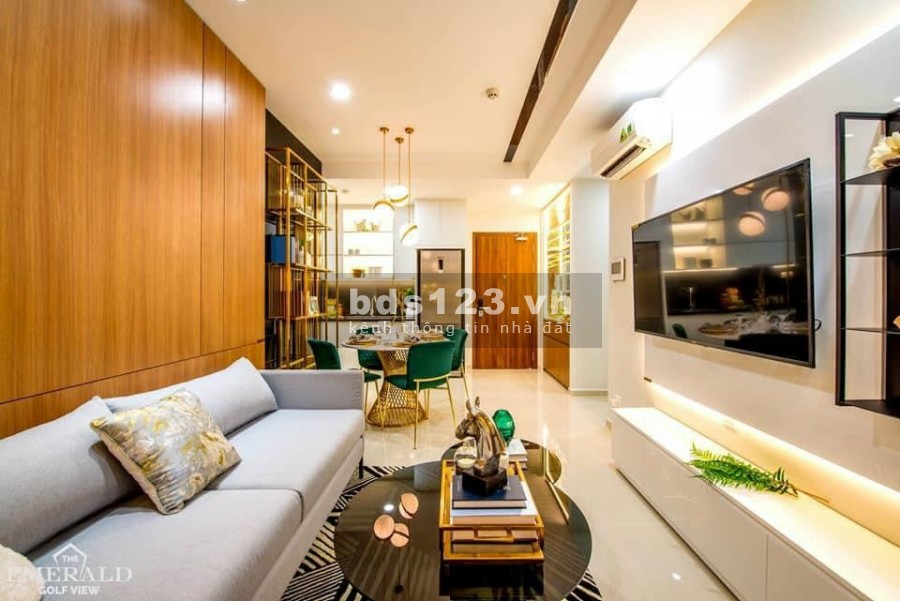 Cần bán 2 căn hộ sân golf cao cấp Emerald Bình Dương, DT 52 – 72m2 chỉ hơn 1 tỷ đồng/căn