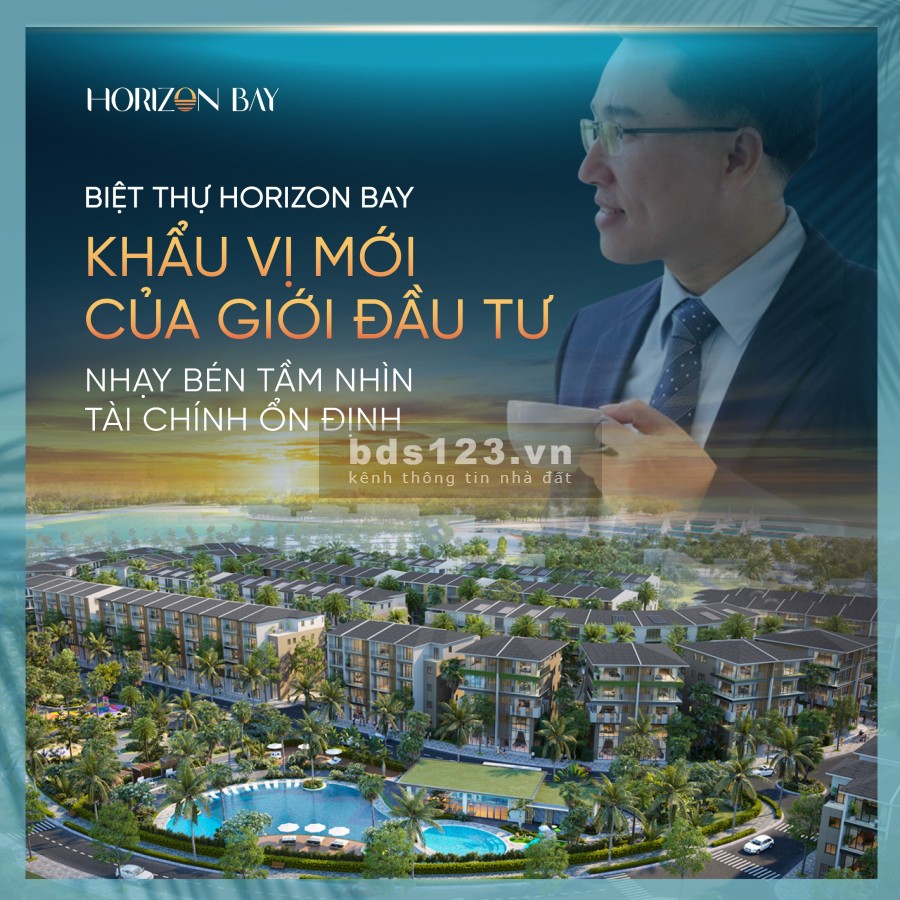 Chuyển nhượng căn Biệt thự - căn góc 3 mặt tiền dự án Horizon Bay Hạ Long giá tốt