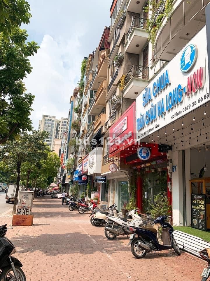 Bán nhà 1 mặt phố và 1 mặt ngõ ô tô vỉa hè rộng kinh doanh Vũ Phạm Hàm Quận Cầu Giấy
