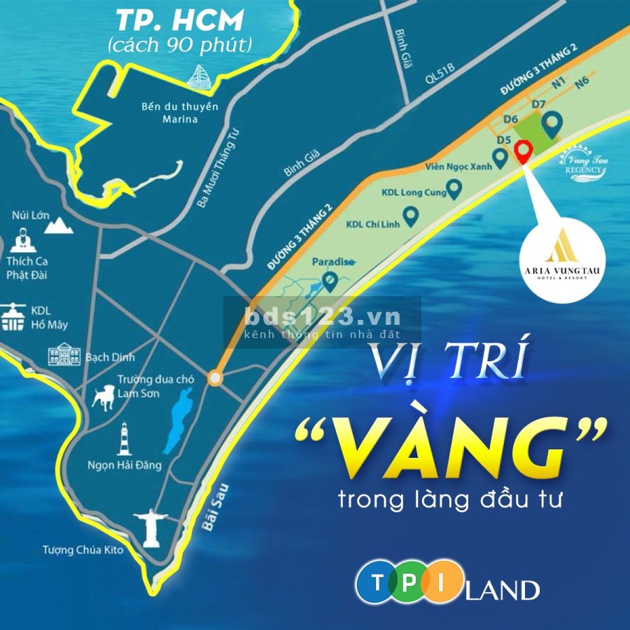 Bán căn hộ Aria Vũng Tàu 2PN 87m2 ưu đãi chiết khấu thanh toán lên đến 8% và ưu đãi tặng lượng vàng