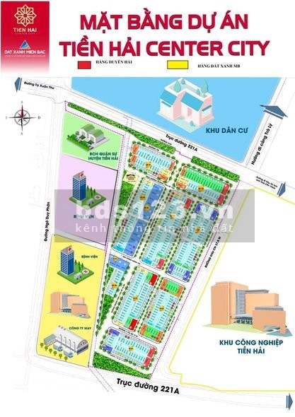 Đầu tư chắc thắng tại Tiền Hải Center City khu dân cư đông đúc tiện ích đầy đủ, có sổ sẵn