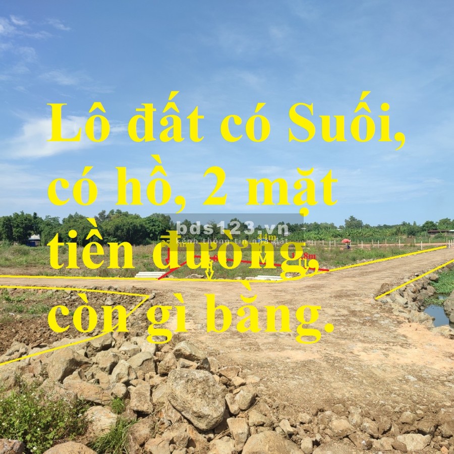 Cần tiền trả nợ nên bán gấp 1000m2 đất vườn view suối gần khu công nghiệp Sông Mây
