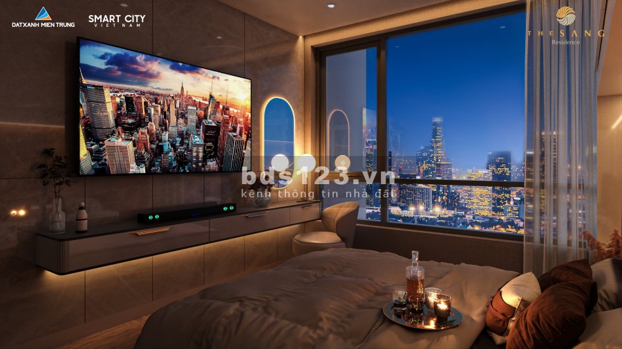 Ra Mắt 2 Căn 1PN+1 Siêu Hiếm Tại Tầng 20-21 Đẹp Nhất chung cư The Sang Residence