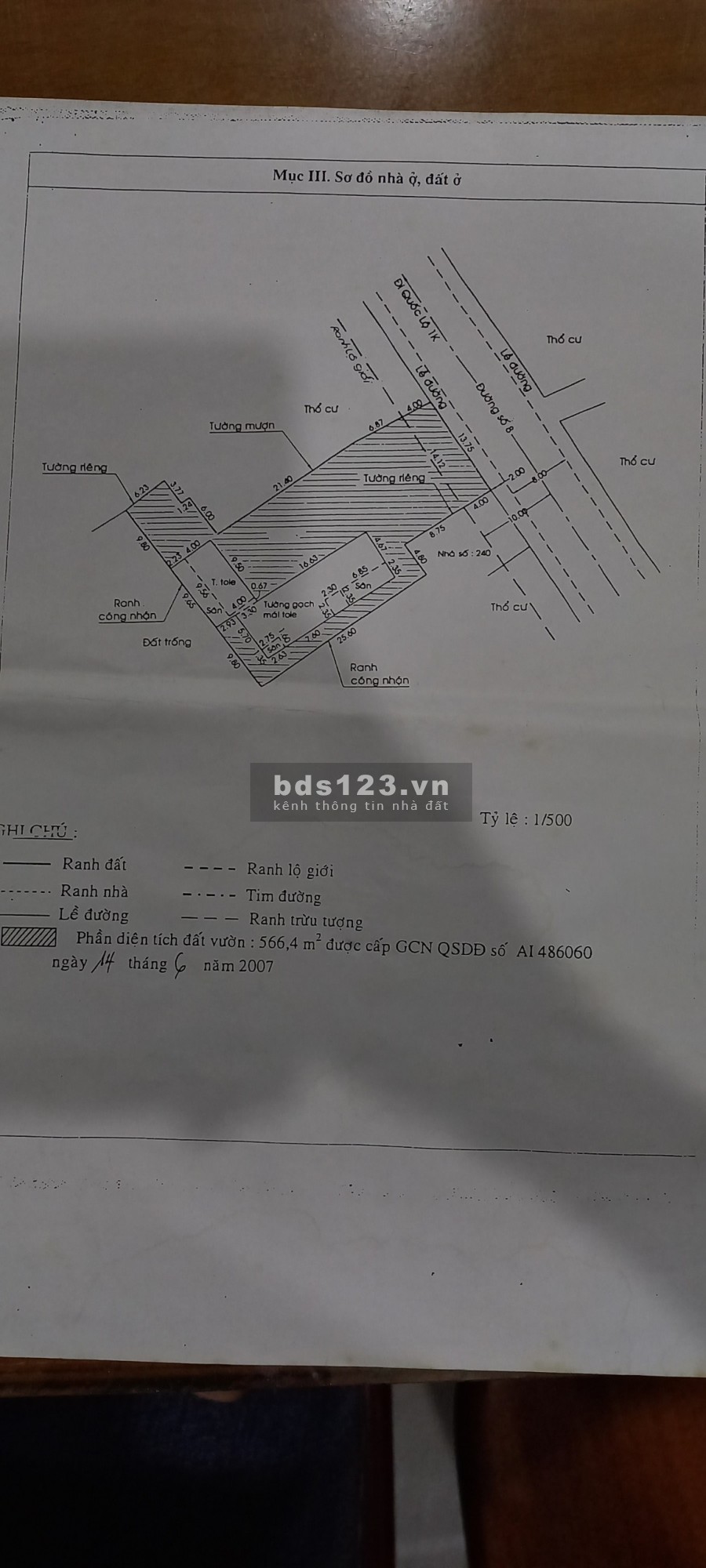 Cho thuê đất mặt tiền phường Linh Xuân Quận Thủ Đức giá thương lượng diện tích 740m2