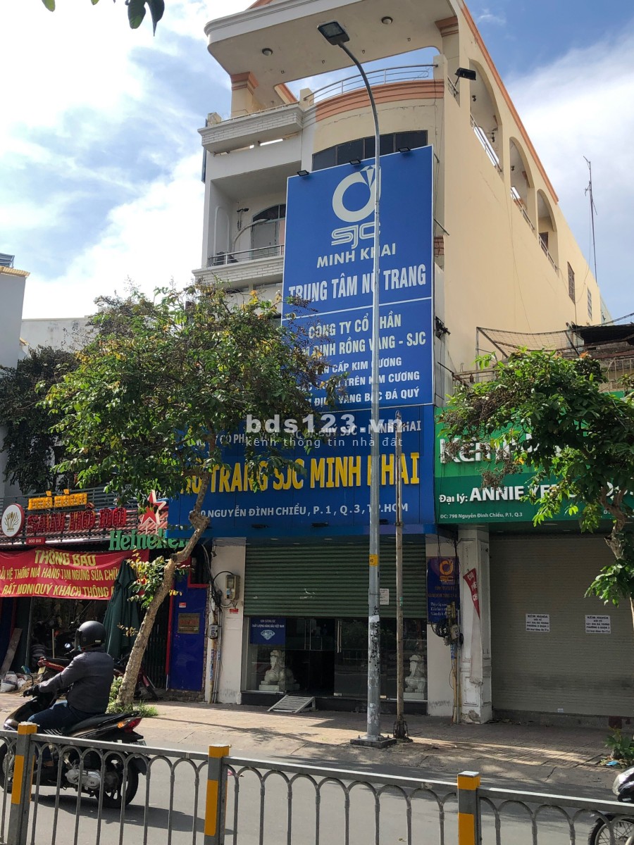 Mặt tiền Nguyễn Đình Chiểu (2 chiều) Quận 3, chính chủ cho thuê nhà 135m2 vừa hết hợp đồng, giá tốt